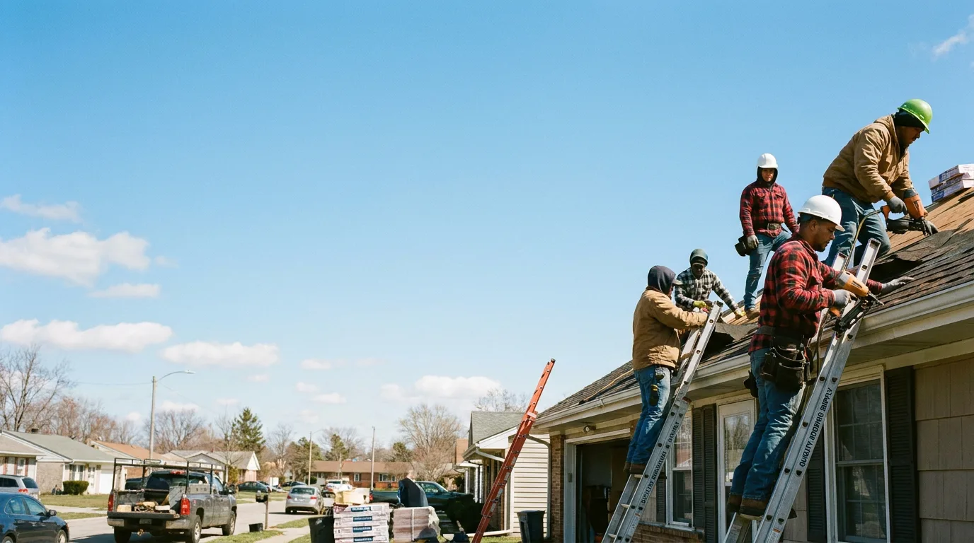 Roofing in Tiffin, IA near me